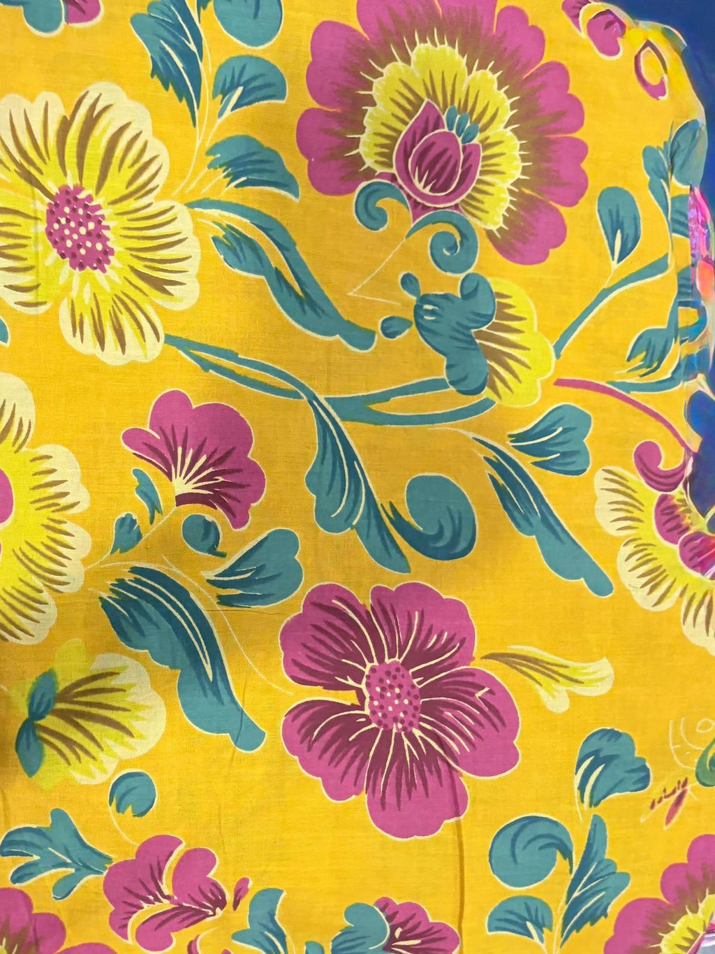 YELLOW FLORAL KURTA PLAZZO